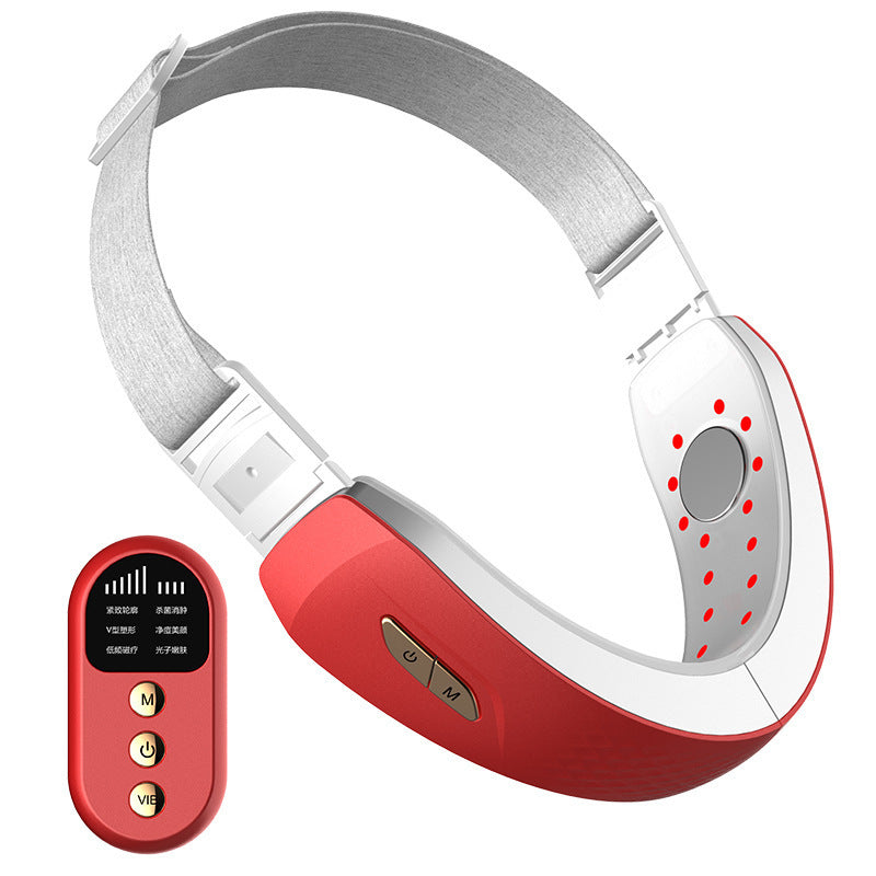 Masajeador Inteligente V-Face EMS para Contorno de Mandíbula y Facial