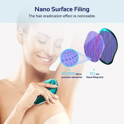 Epilador de Cristal Sin Dolor para Hombres y Mujeres