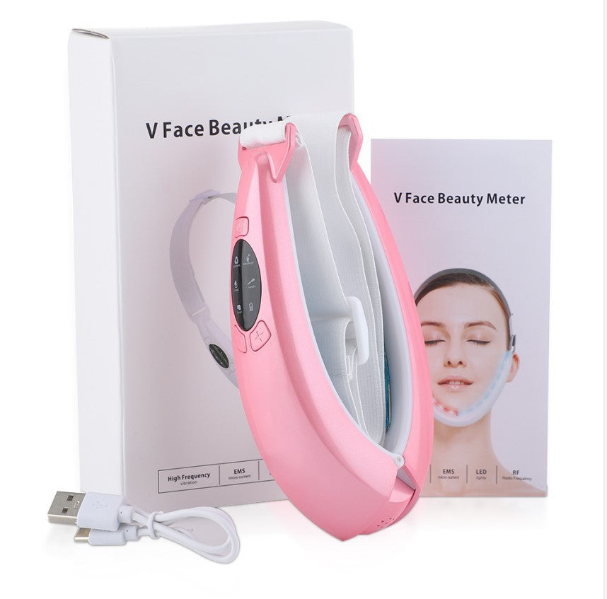 Masajeador Inteligente V-Face EMS para Contorno de Mandíbula y Facial