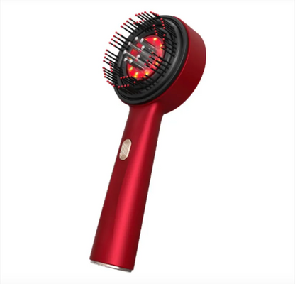 Peine masajeador eléctrico vibratorio para el cuero cabelludo.