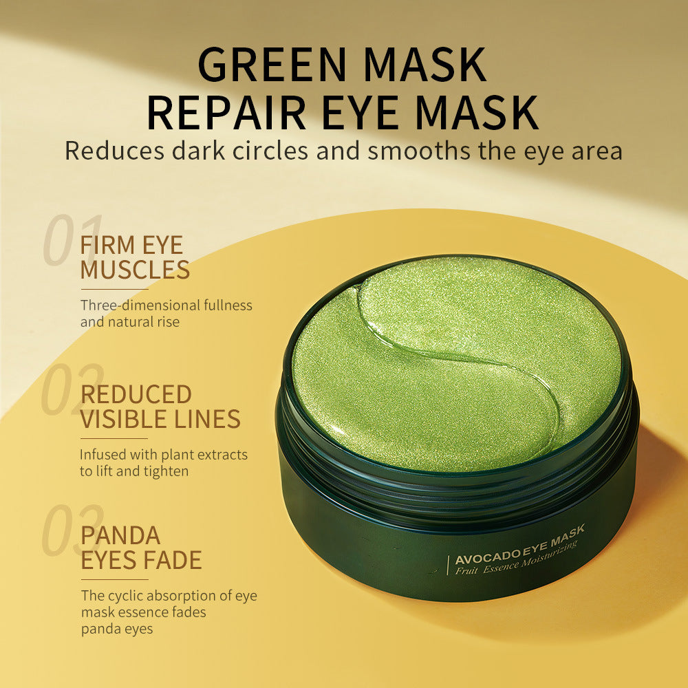 Máscaras de Aguacate y Oro para eliminar ojeras.