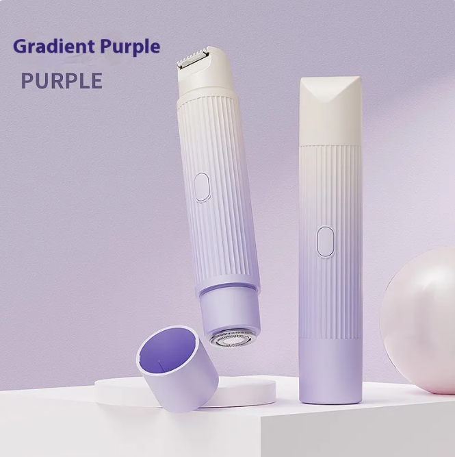 Depiladora Eléctrica de Doble Cabeza para Mujeres.