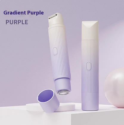 Depiladora Eléctrica de Doble Cabeza para Mujeres.