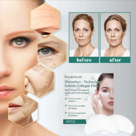 Máscara Soluble para Ojos de Colágeno – Reafirmante e Hidratante