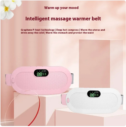 Cinturón de Calefacción para aliviar el dolor menstrual y lumbar.