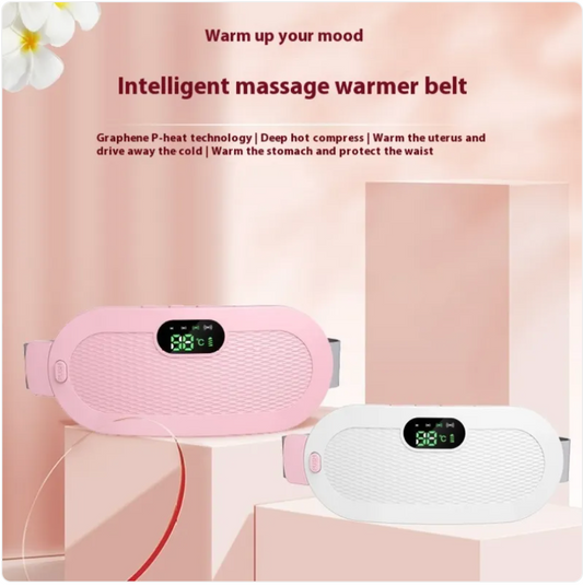 Cinturón de Calefacción para aliviar el dolor menstrual y lumbar.