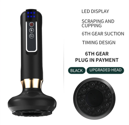 Masajeador de Ventosas Eléctrico.