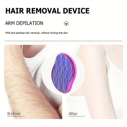 Epilador de Cristal Sin Dolor para Hombres y Mujeres