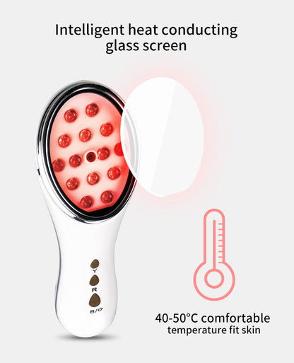 Dispositivo de Belleza para el Cuidado de la Piel con LED Fotón RF Facial para el Hogar.