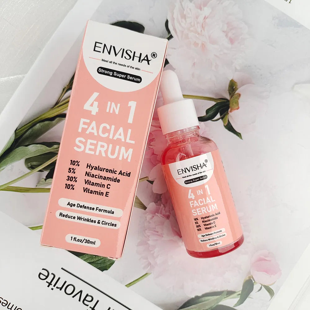 Serum Facial Antienvejecimiento Antiarrugas y Blanqueador.