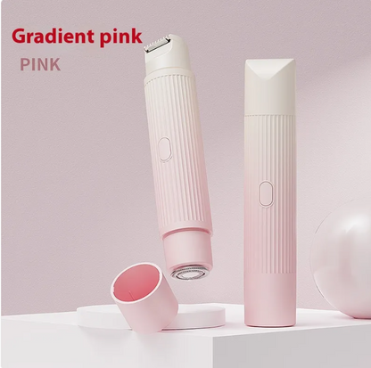 Depiladora Eléctrica de Doble Cabeza para Mujeres.