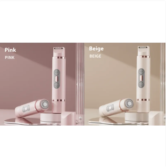 Depiladora Eléctrica de Doble Cabeza para Mujeres.