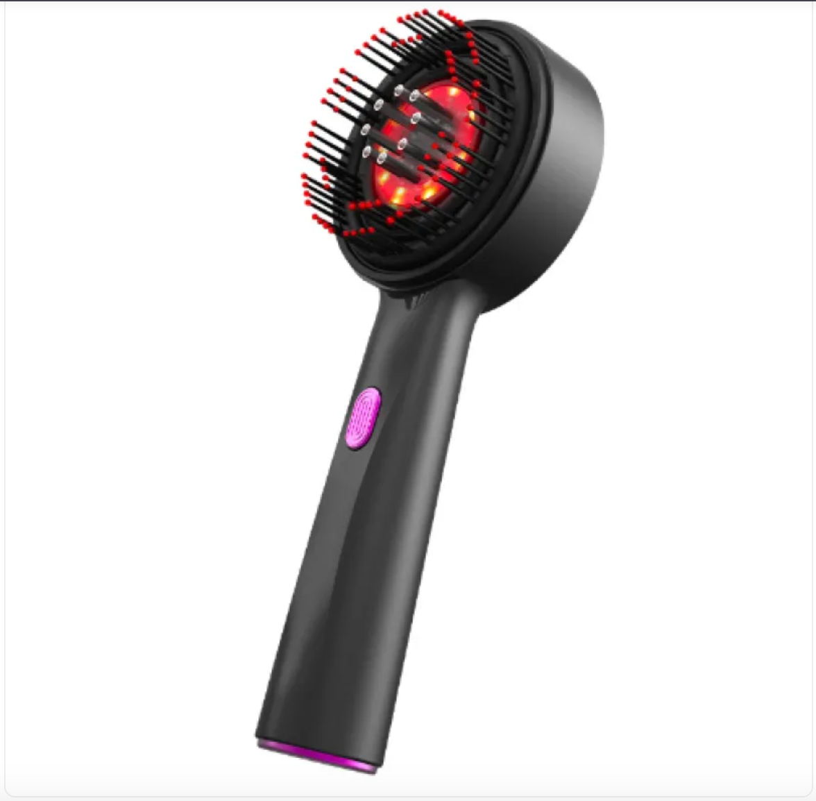 Peine masajeador eléctrico vibratorio para el cuero cabelludo.