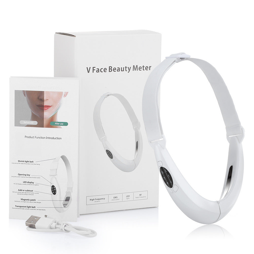 Masajeador Inteligente V-Face EMS para Contorno de Mandíbula y Facial